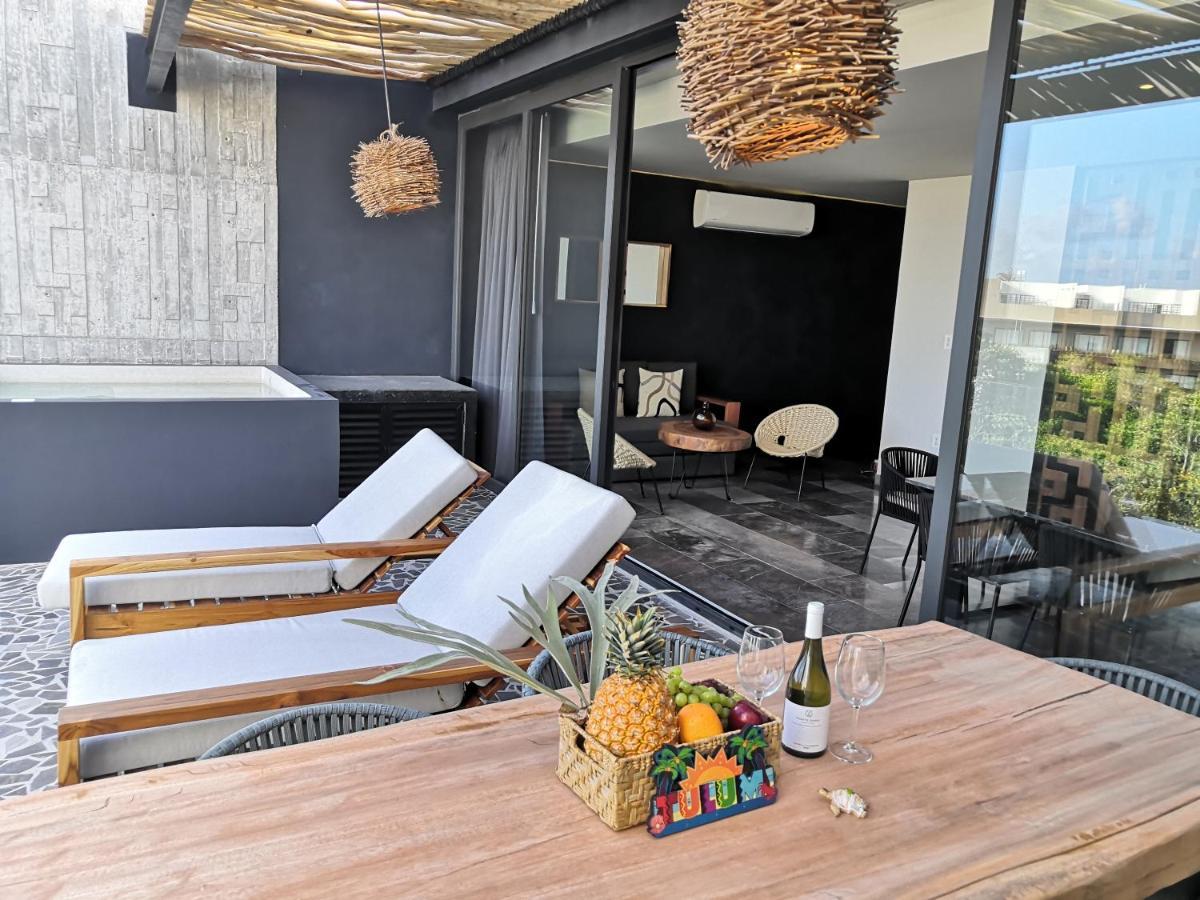 Iik Tulum Luxury Condo By Spot Rentals Exteriör bild